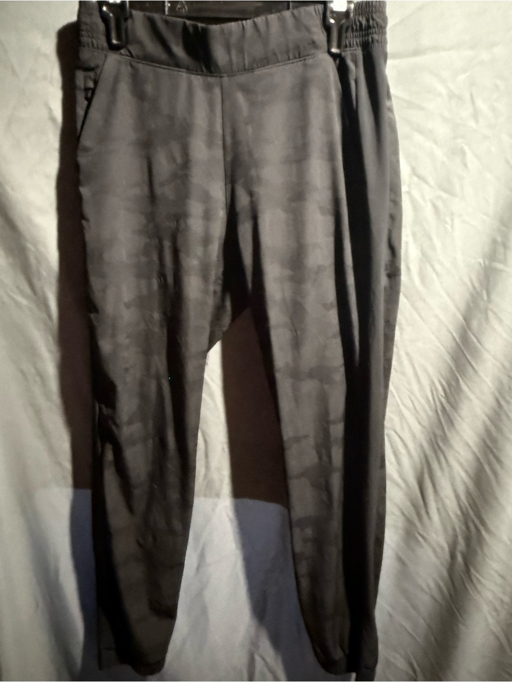 Athleta Black Camo Jogger Pants - Casual Comfort